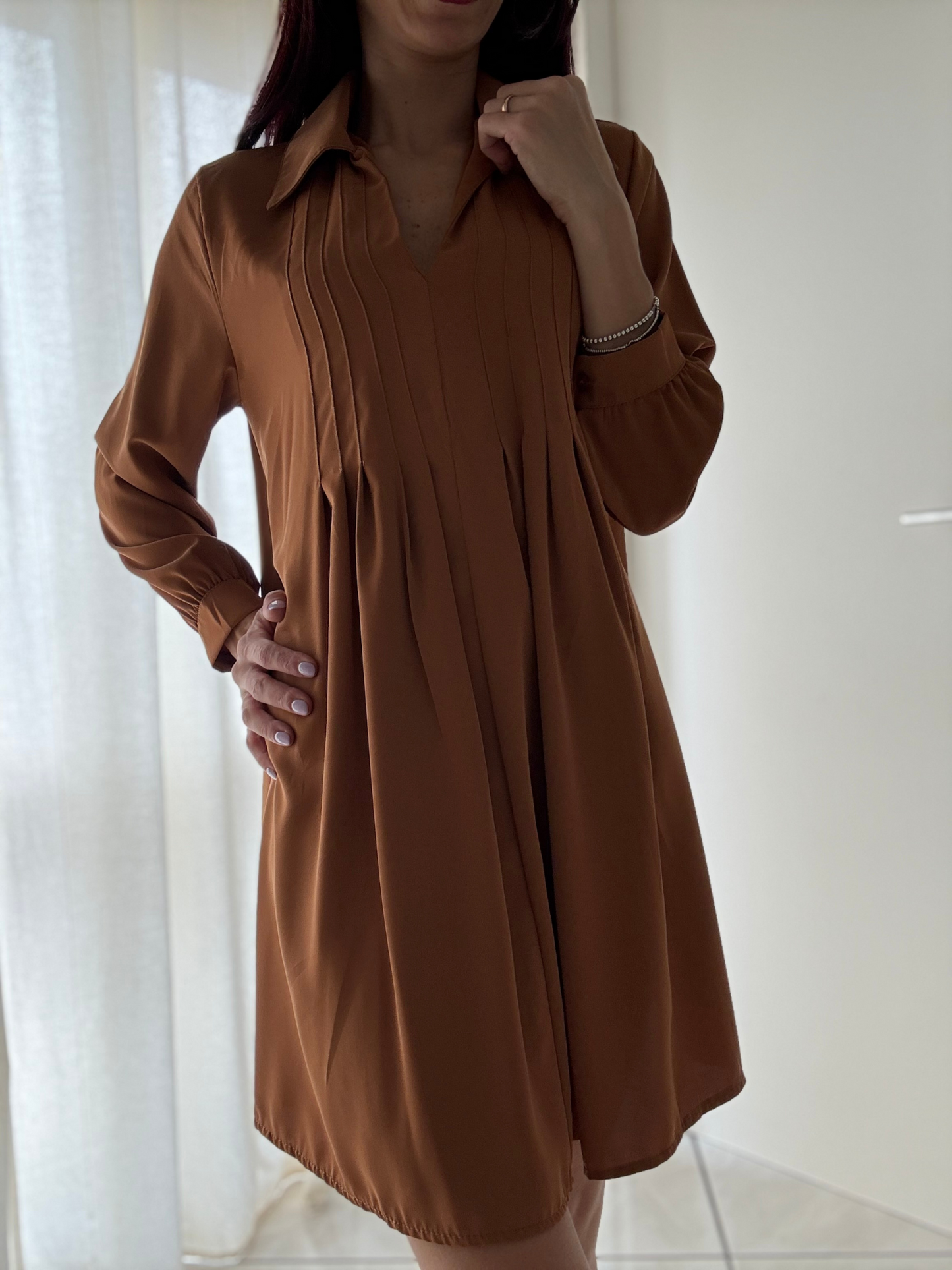 Vestito Camicia Svasato - Taglia Unica