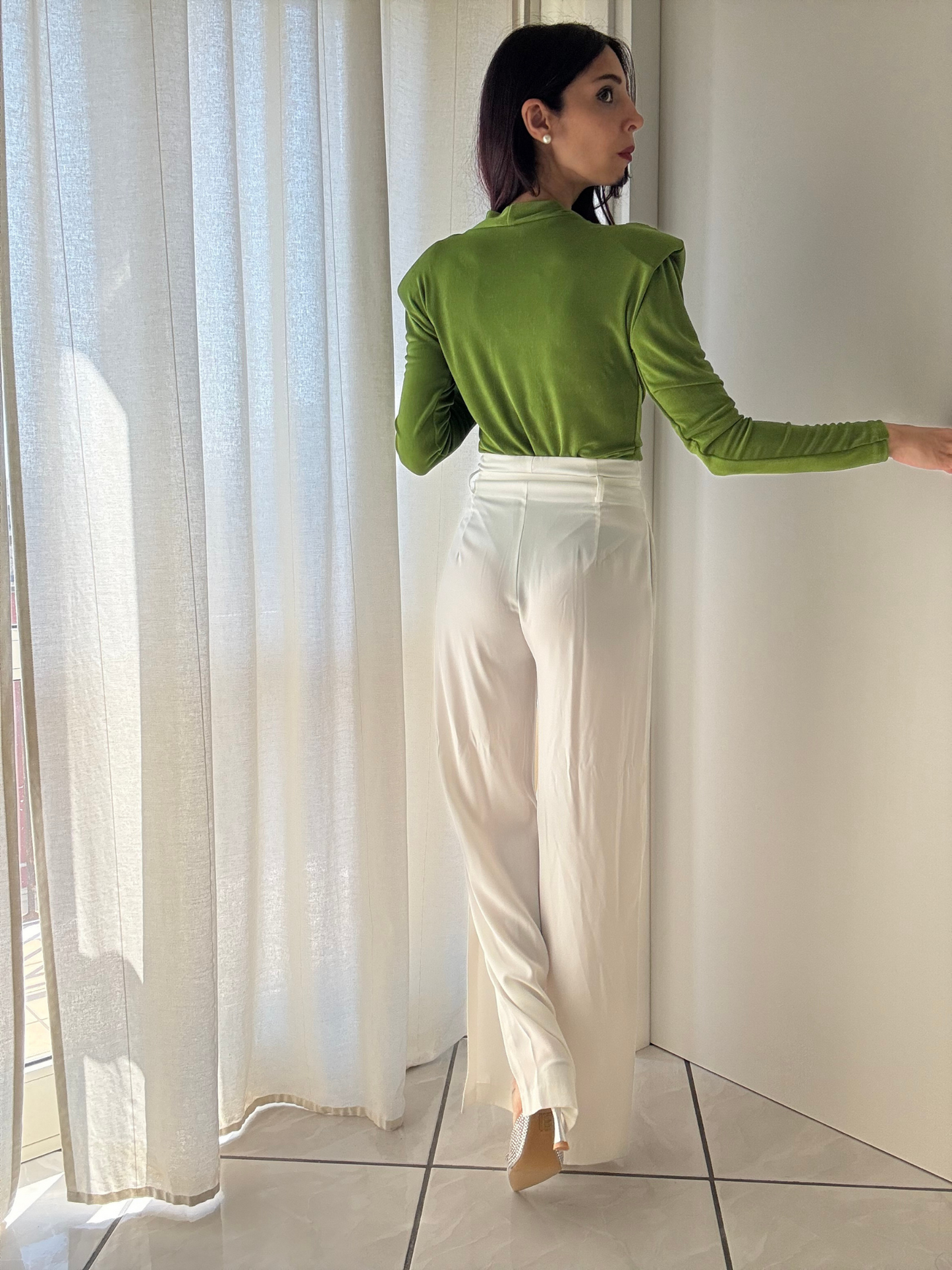 Body con spallina strutturata