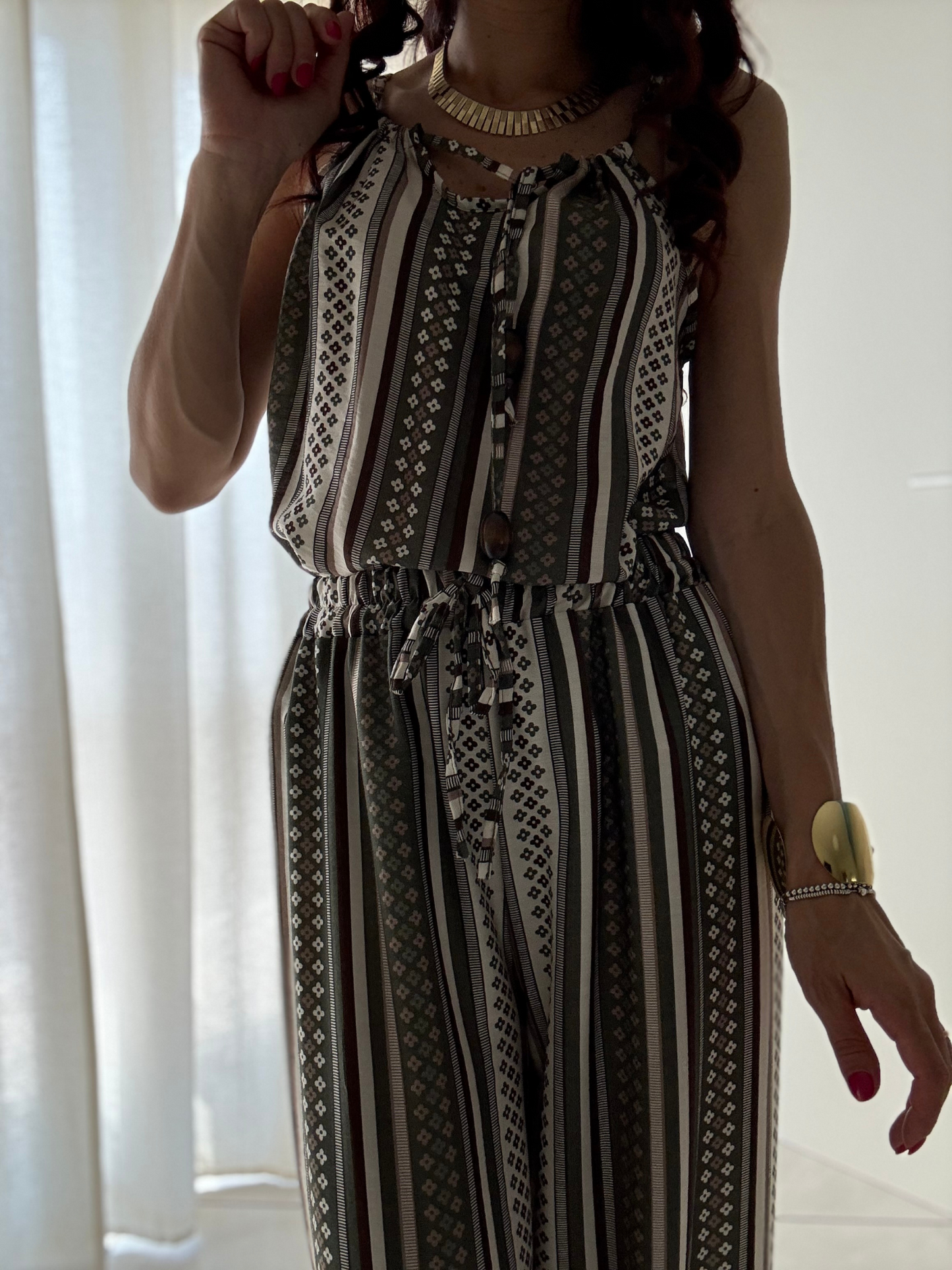 🖤 Coordinato Top + Pantalone Largo