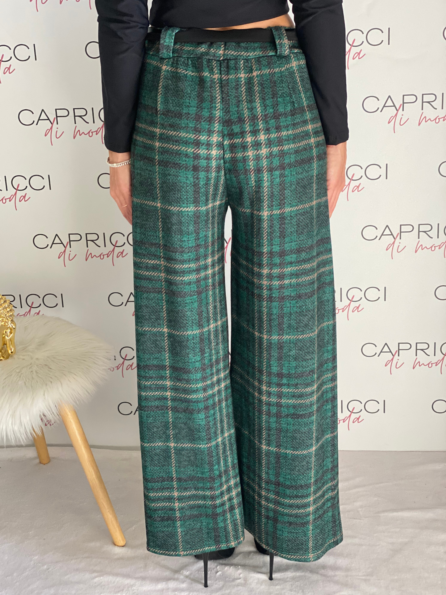 Pantalone a quadri