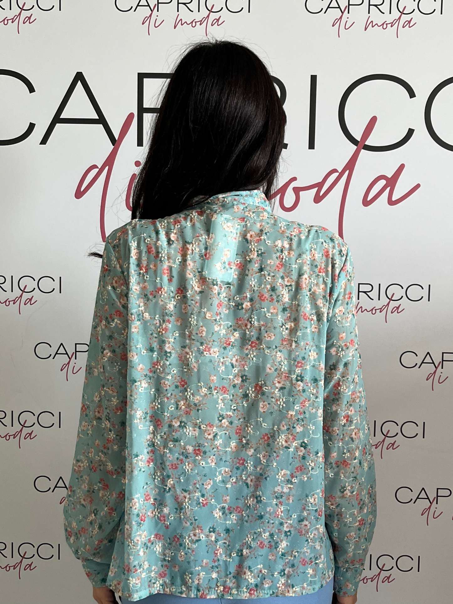 Camicia con fiocco