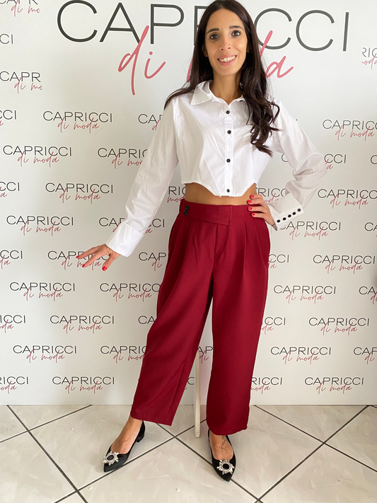 Camicia crop