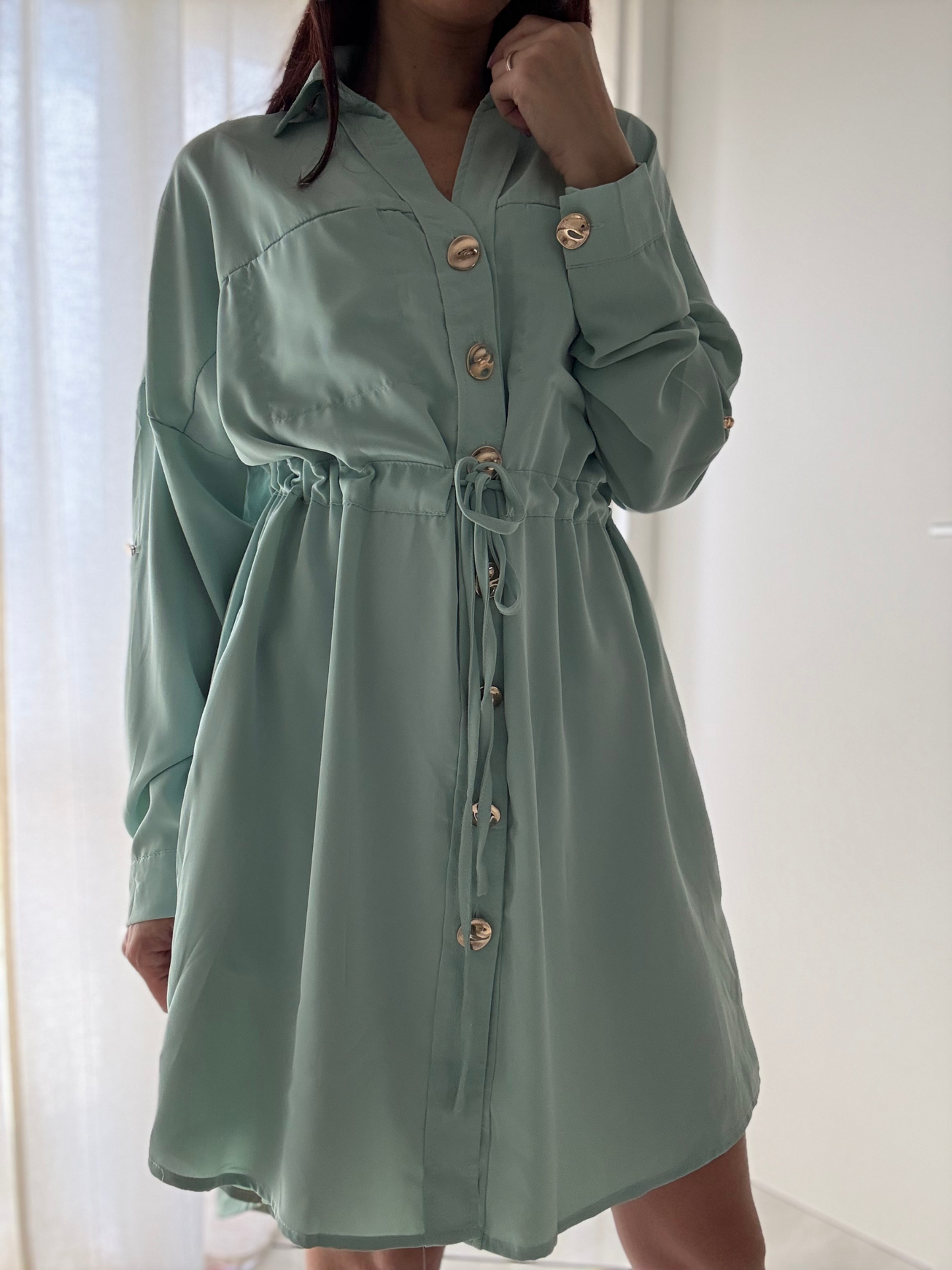 👗 Chemisier Elegance Gold – Stile e Comfort Senza Compromessi