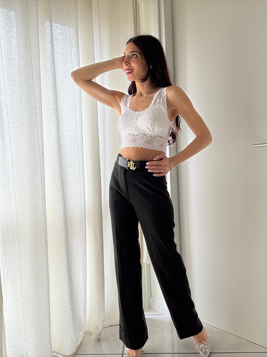 Bralette in Merletto con Coppe Preformate -